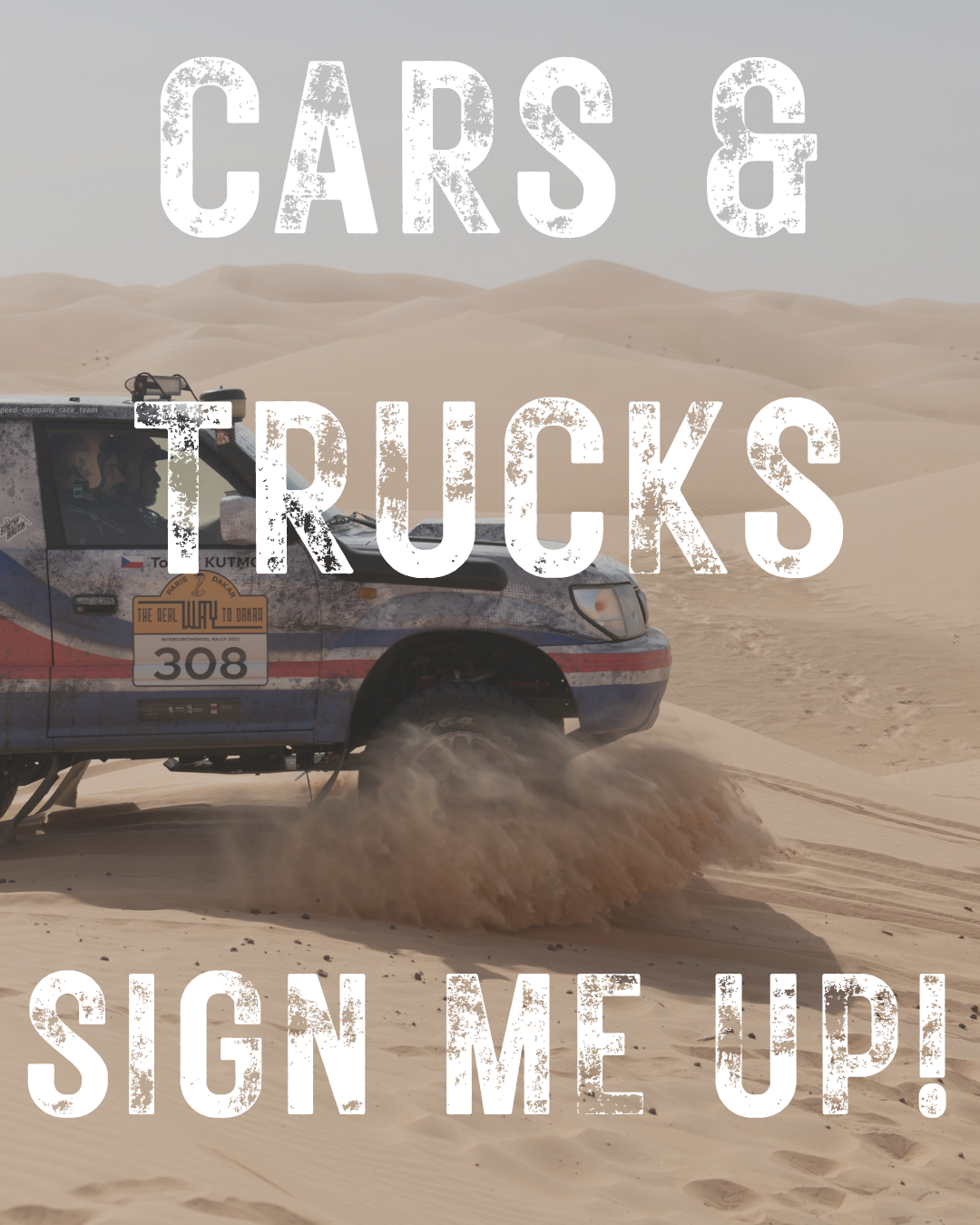 The Real Way to Dakar Cars & Trucks category